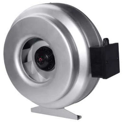 تستخدم في وحدات AHU في مراكز البيانات ، وتخصيص مراوح مجاري الهواء ذات تدفق الهواء العالي Φ315