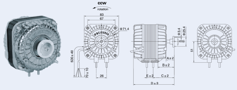 Shaded Pole Motor