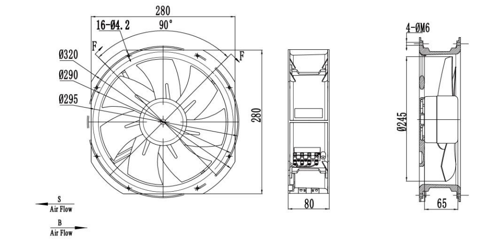 axial fan factory