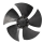 Used In wet room ventilation High Airflow Plastic Axial Fans Φ 500 Manufacturer