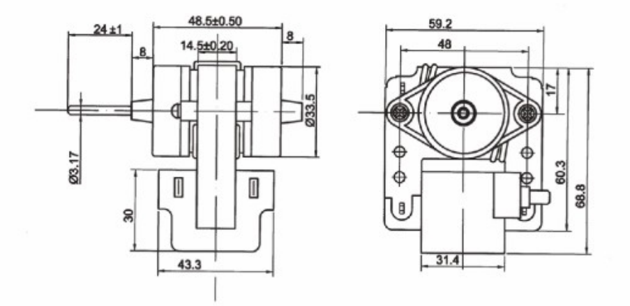 shaded pole motor