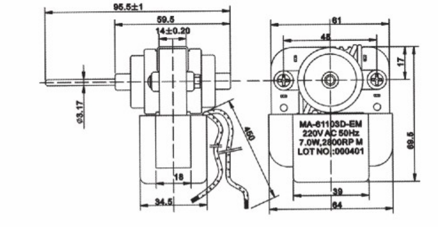 shaded pole motor