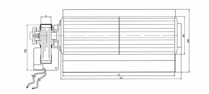 backward centrifugal fan