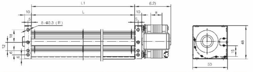 backward centrifugal fan