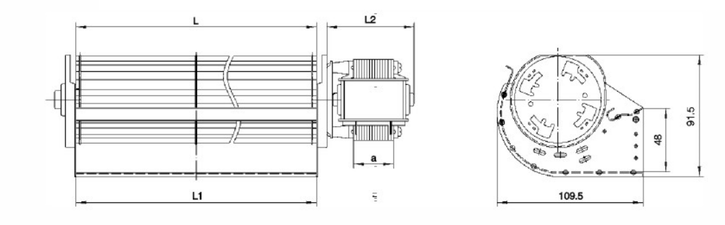 backward centrifugal fan