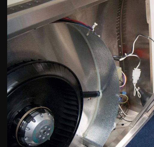 axial fan for heating pump