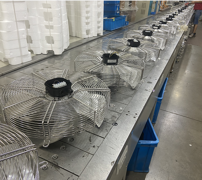 stainless steel axial fan 