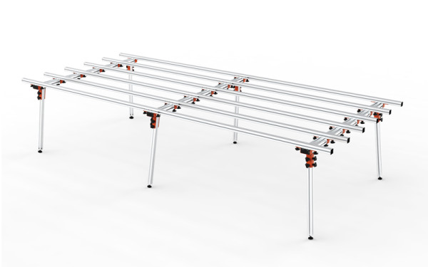 Large Format Slab  Workbench DB-TB-3 360cm | Spacious and Durable|Perfect for Large Slab Handling