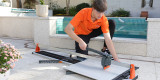 TILER 8102G-2A-DJH Manual Porcelain Ceramic Tile Cutter | Accurate and Easy Cutting |for porcelain tile cut