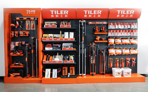 TILER 展示架 ZJ01 金属 110x220cm |坚固宽敞|适合产品展示|批发