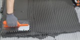 Stainless Steel Toothless Trowel 8203E-7 | Smooth Surface Finishing | Ideal for Tile Installation