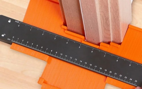Contour Gauge 8122 with Aluminum Alloy Core | Accurate Profile Measurement | Versatile Tool