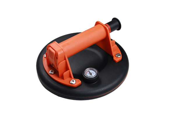 Vacuum Suction Cup 8128F-AW with Pressure Gauge | Suitable for Both Smooth and Rough Surfaces