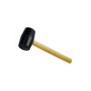 Rubber Mallet 8124A|Rubber Head Wooden handle| Various Size Customization | Manufacturer