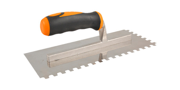 Square Tooth Notched Trowel 8203F-4-U|Notched trowel techniques|Professional tile installation | Tiling Tools Supplier in China