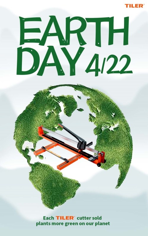 Each TILER cutter sold, plants more green on our planet
