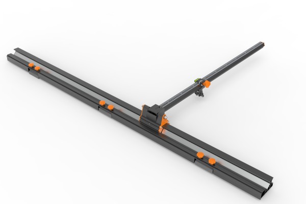 TILER TQT-02 T-Type Track Tile Cutter with Zero-Clearance Bearings & Laser Scale | OEM/ODM for Construction Machinery Suppliers