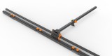 TILER TQT-02 T-Type Track Tile Cutter with Zero-Clearance Bearings & Laser Scale | OEM/ODM for Construction Machinery Suppliers