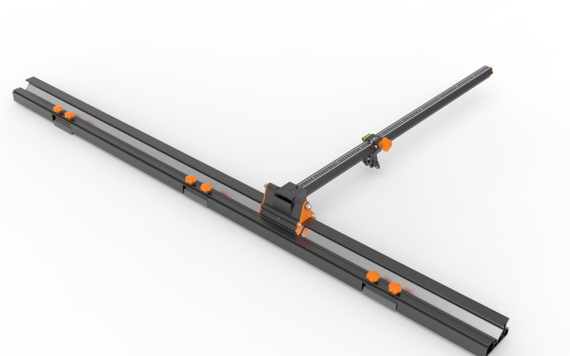 TILER TQT-02 T-Type Track Tile Cutter with Zero-Clearance Bearings & Laser Scale | OEM/ODM for Construction Machinery Suppliers