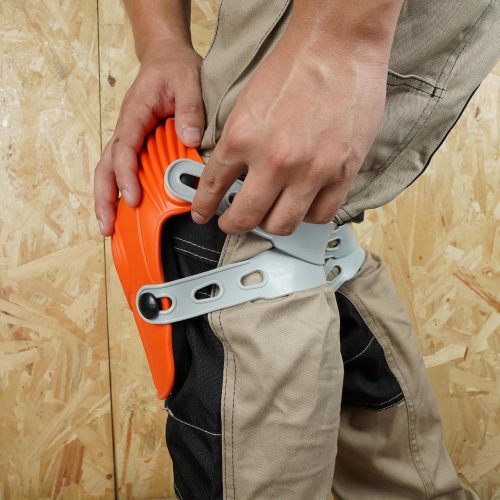 TFX-03 Premium Protective Gear Non-Skid Plastic Knee Pads with Flexible Design for Construction Flooring Roofing Direct Supply