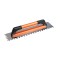 Stainless Steel 12mm Square Tooth Extended 480mm Notched Trowel TDM-A41105 | Efficient and Even Application