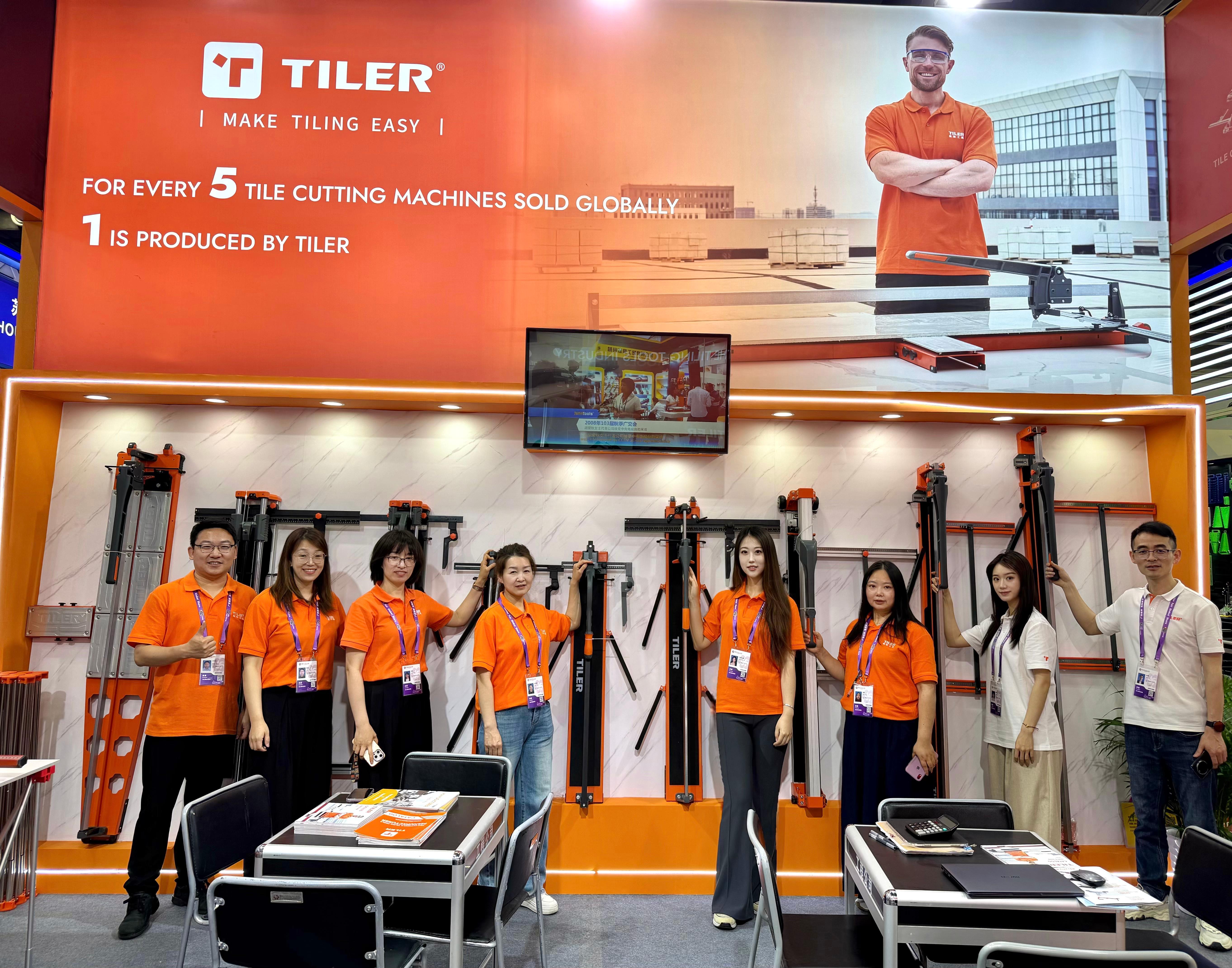 TILER Booth at Canton fair
