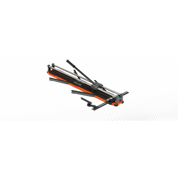 TILER Manual Tile Cutter 8100X Double Chromed Steel Guides with Anti-rust Treatment, Ball Bearings Inside ,Adjustable Ruler ,Hand Tool  for Precision Cutting Porcelain Ceramic Floor Tiles Manufacturer Wholeasale  【630mm|25inch；800mm|32inch；900mm|36mm；1000mm|40inch 】