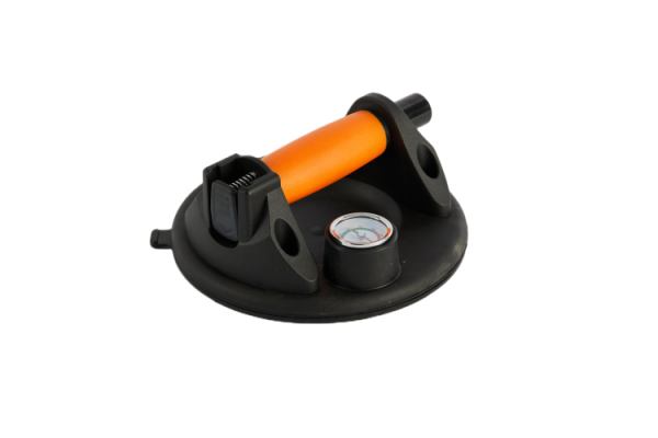 Heavy Duty Vacuum Suction Cup 8128F-2 with Pressure Gauge | Suitable for Both Smooth & Rough Surfaces