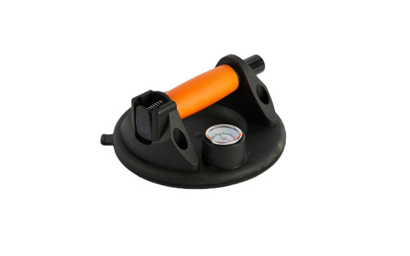 Heavy Duty Vacuum Suction Cup 8128F-2 with Pressure Gauge | Suitable for Both Smooth & Rough Surfaces