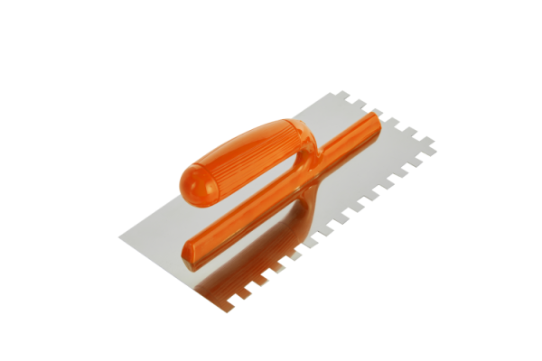 Stainless Steel Square Tooth Notched Trowel 8203E-7-U | Durable and Rust-Resistant