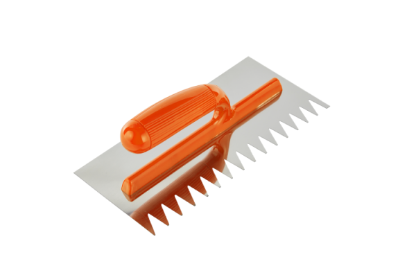 Stainless Steel Sharp Tooth Notched Trowel 8203E-7-V | Precise and Even Application