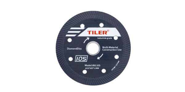 Diamond Disc DE-D105B for Wet/Dry Cutting | High-Performance Diamond | Suitable for Wet and Dry Cutting
