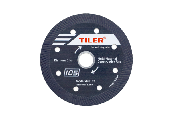 Diamond Disc DE-D105B for Wet/Dry Cutting | High-Performance Diamond | Suitable for Wet and Dry Cutting