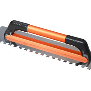 Stainless Steel 12mm Square Tooth Extended 600mm Notched Trowel TDM-A41106 | Efficient and Even Application