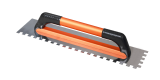 Stainless Steel 12mm Square Tooth Extended 600mm Notched Trowel TDM-A41106 | Efficient and Even Application
