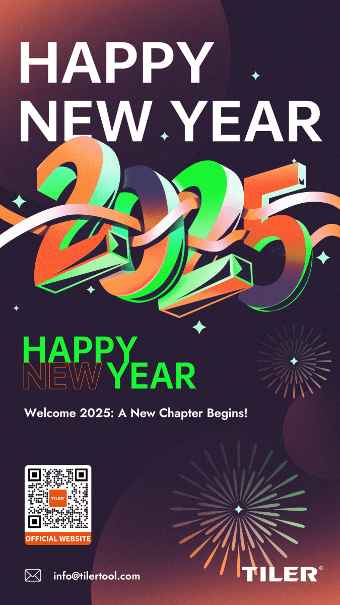 Spanning 30 Years of Time, TILER's Brand Power Wishes You a Happy New Year 2025!