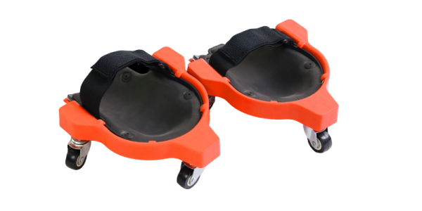 TOO-22 Adult Knee Pads Comfortable Gel Cushions 3 Casters Durable Heavy-Duty Full 360° Turn Capability OEM Customized