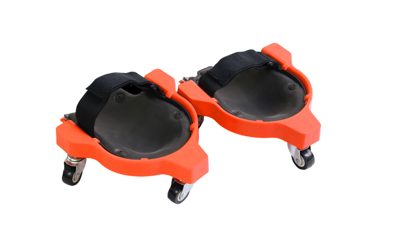 TOO-22 Adult Knee Pads Comfortable Gel Cushions 3 Casters Durable Heavy-Duty Full 360° Turn Capability OEM Customized