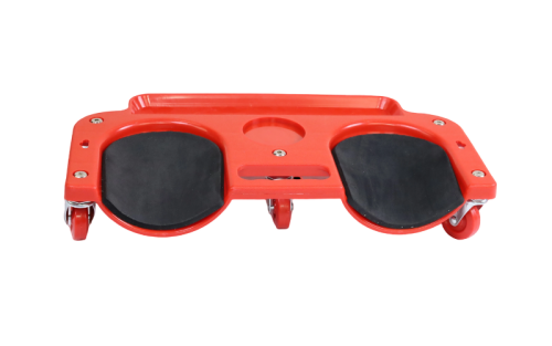 TFO-01 Rolling Knee Creeper/Pads ABS High-Impact Frame with 5 Swivel Castors Tool Tray Holder for Garages Direct Manufacturer