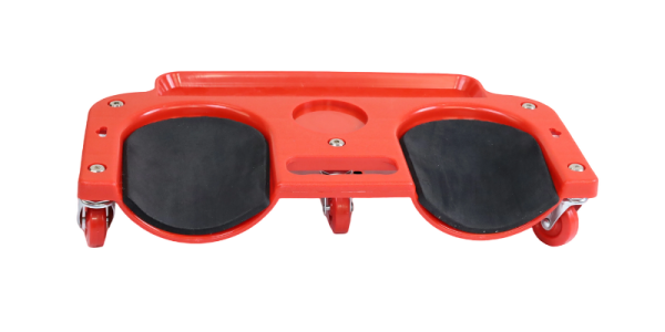 TFO-01 Rolling Knee Creeper/Pads ABS High-Impact Frame with 5 Swivel Castors Tool Tray Holder for Garages Direct Manufacturer