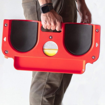 TFO-01 Rolling Knee Creeper/Pads ABS High-Impact Frame with 5 Swivel Castors Tool Tray Holder for Garages Direct Manufacturer