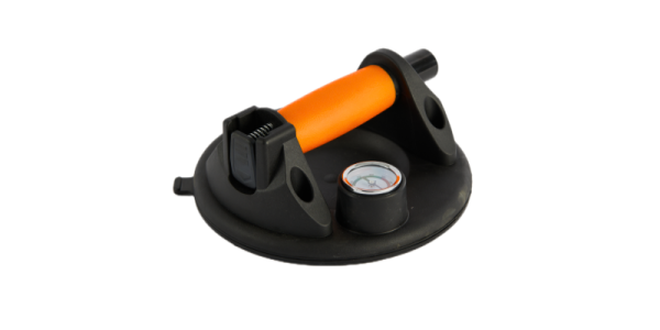 TILER Pro Vacuum Suction Cup TPZ-8128F-3 with Pressure Gauge | Suitable for Both Smooth and Rough Surface