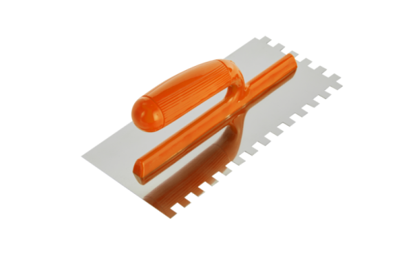 Stainless Steel Square Tooth Notched Trowel 8203E-7-U | Durable and Rust-Resistant
