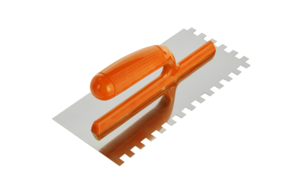 Stainless Steel Square Tooth Notched Trowel 8203E-7-U | Durable and Rust-Resistant