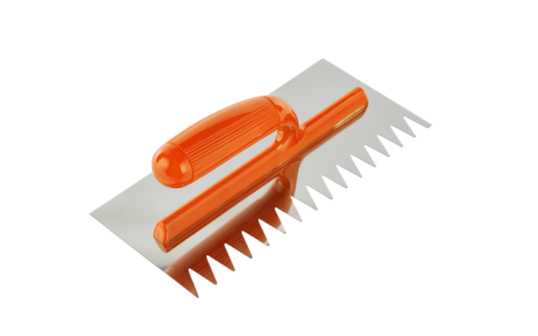 Stainless Steel Sharp Tooth Notched Trowel 8203E-7-V | Precise and Even Application