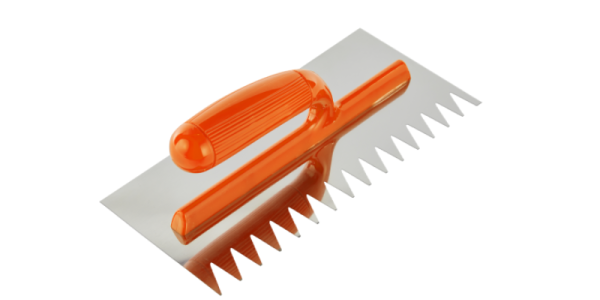 Stainless Steel Sharp Tooth Notched Trowel 8203E-7-V | Precise and Even Application