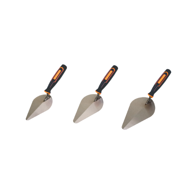 TDZ-01 Professional 3-Piece High-Carbon Steel Putty Knife Set - 6