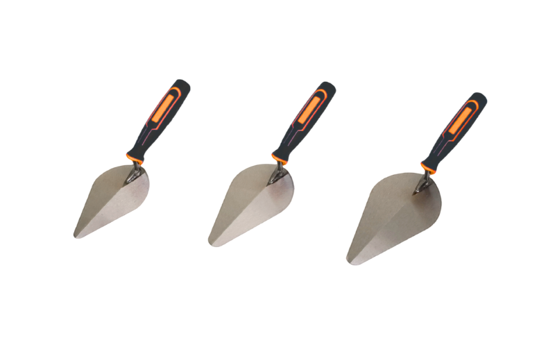 TDZ-01 Professional 3-Piece High-Carbon Steel Putty Knife Set - 6", 7", 8" Scrapers for Painting, Scraping & Spreading