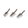 TDZ-02 Professional 3-Piece High-Carbon Steel Bricklaying Trowel Set (6
