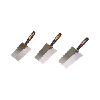 TDZ-02 Professional 3-Piece High-Carbon Steel Putty Knife Set (6